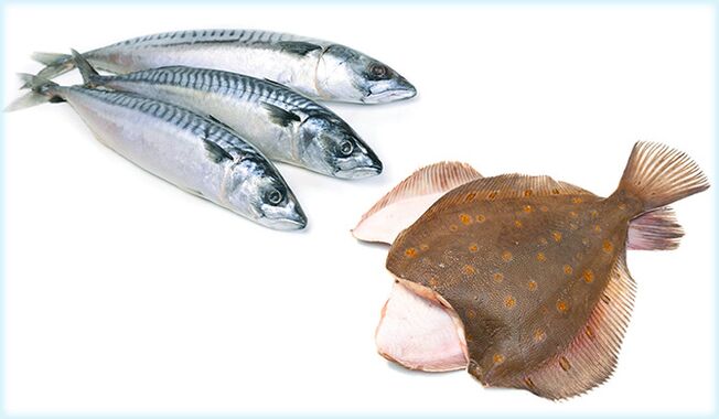 Mackerel and halibut - fish that increase strength in men